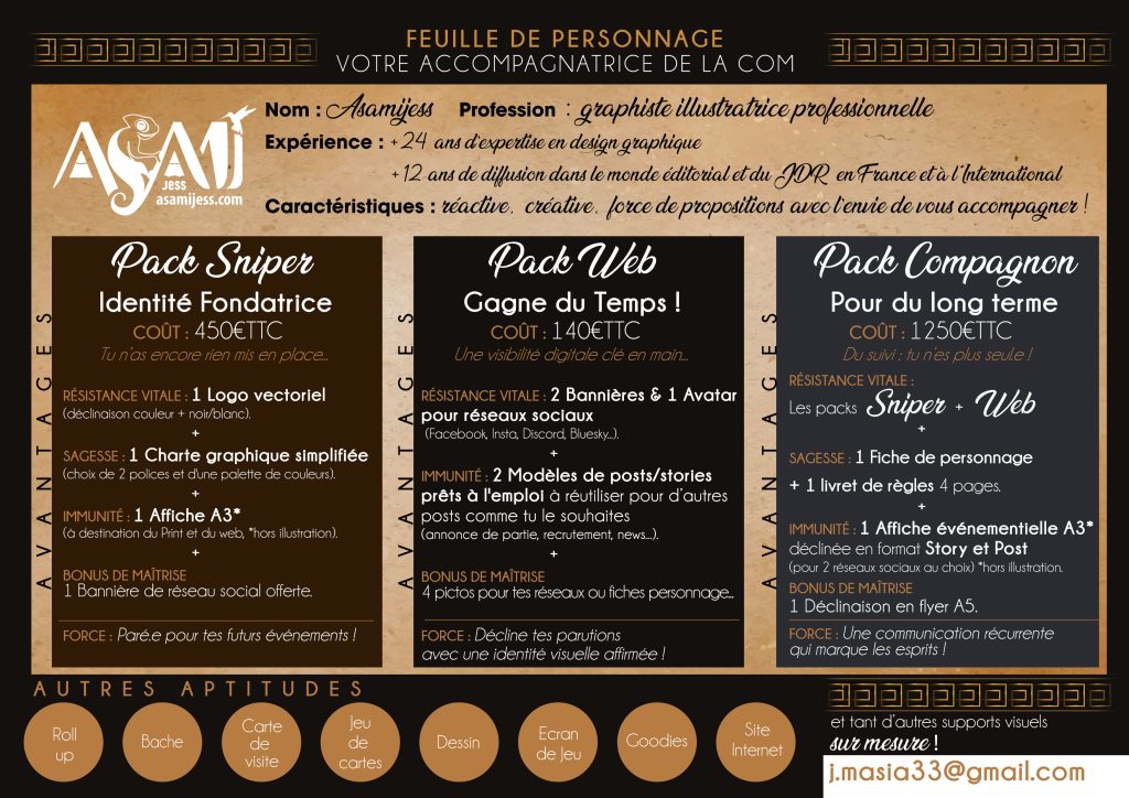 3 offres spécial JDR