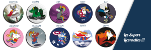 Licorne superheroine